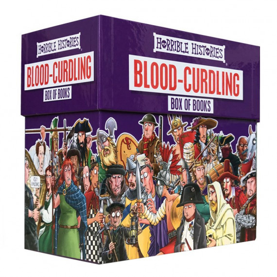 Horrible Histories Blood-Curdling Box of Books - 20 Books (2016 Edition)