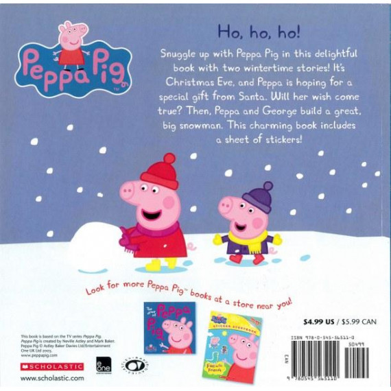 Peppa Pig™: Peppa's Christmas Wish (2013) (美國印刷) (聖誕節) (粉紅豬小妹)