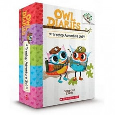 Branches™: Owl Diaries Treetop Adventure Set - 5 Books with CDs