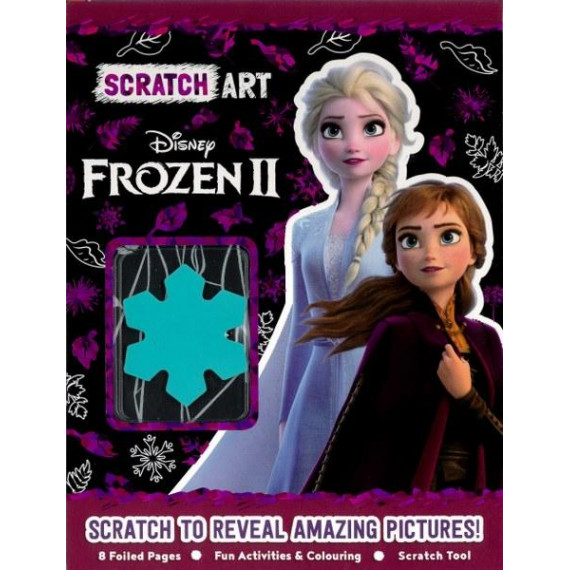 Disney Frozen II: Scratch Art - Scratch to Reveal Amazing Pictures! (2020)(聖誕節)(魔雪奇緣)(擦擦圖畫遊戲)