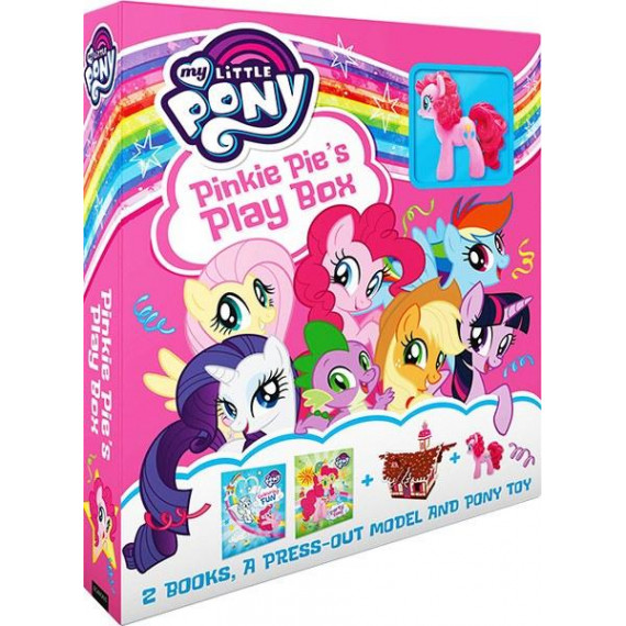 My Little Pony Pinkie Pie's Play Box (Including 2 Books, a Press-out Model and Pony Toy)