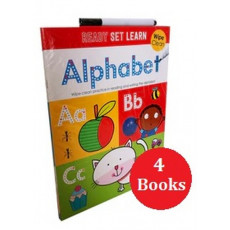 Ready Set Learn: Wipe and Clean Collection - 4 Books