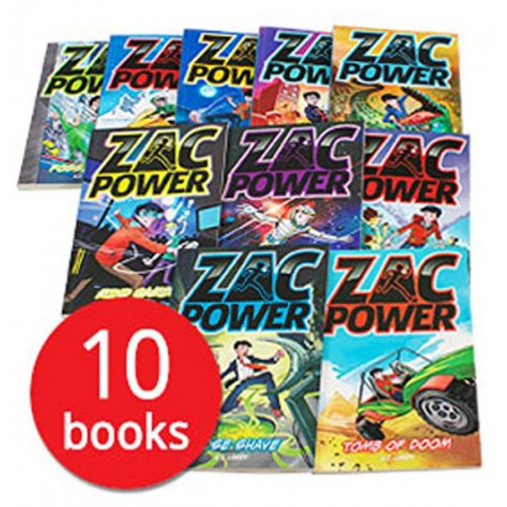 Zac Power Collection - 10 Books