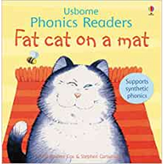 Usborne Phonics Readers: Fat Cat on a Mat (21.0 cm * 21.0 cm)
