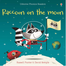 Usborne Phonics Readers: Raccoon on the Moon (21.0 cm * 21.0 cm)