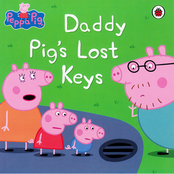 Peppa Pig™: Daddy Pig's Lost Keys (Big Picture Book) (23.1 cm * 22.8 cm)