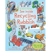 See Inside Recycling and Rubbish (An Usborne Flap Book)