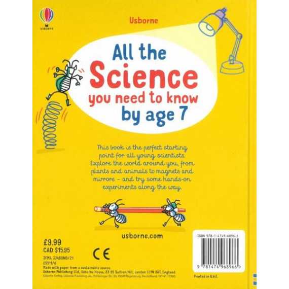 Usborne All the Science You Need to Know By Age 7