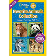 Favourite Animals Collection: Readers That Grow with You (4 Books In One!) (Levels 1 & 2)