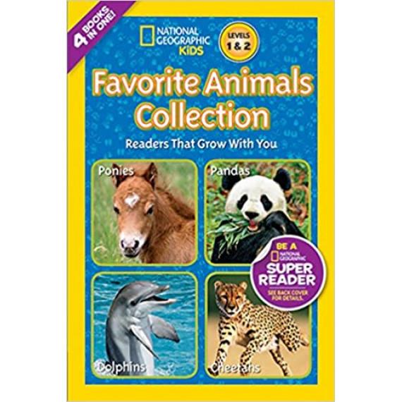 Favourite Animals Collection: Readers That Grow with You (4 Books In One!) (Levels 1 & 2)