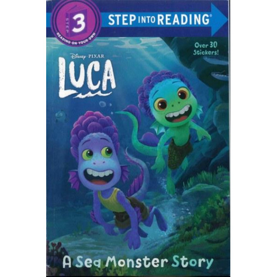 Disney Luca: A Sea Monster Story (Step Into Reading® Level 3) (2021) (美國印刷) (迪士尼電影)