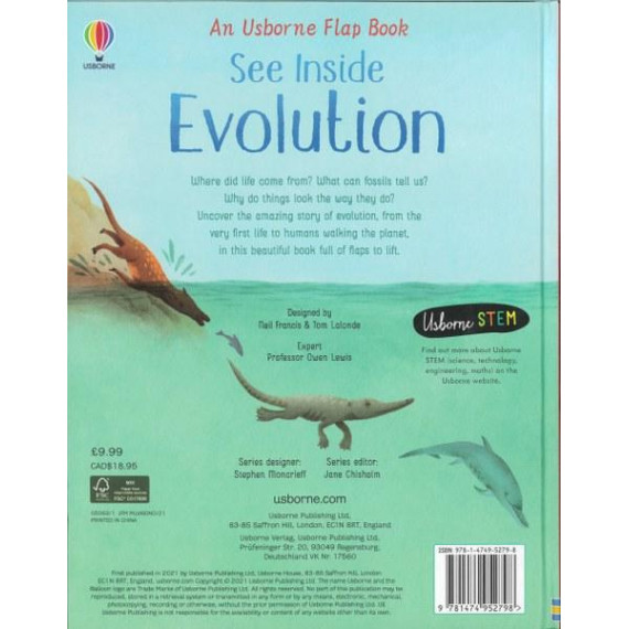 See Inside Evolution (An Usborne Flap Book)