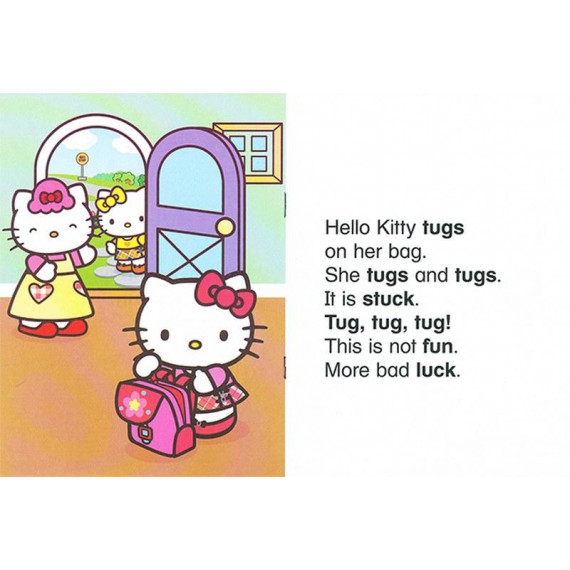 Hello Kitty Phonics Book 5: Bad Luck! (Short u)