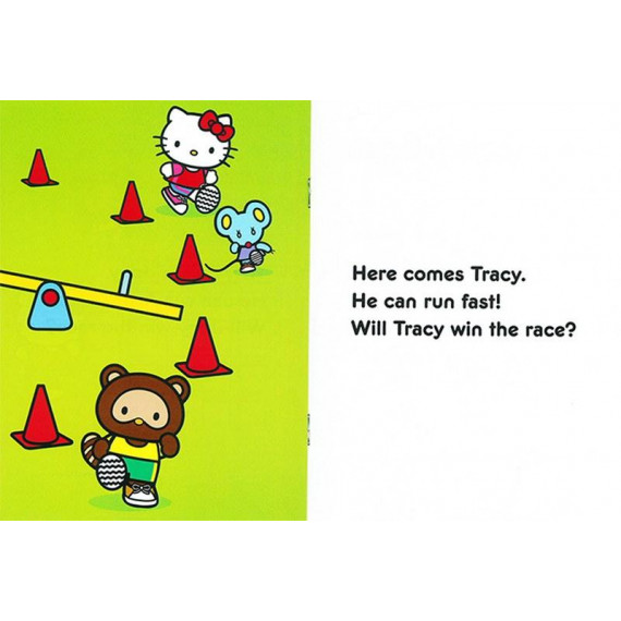 Hello Kitty Sight Words Book 3: The Big Race