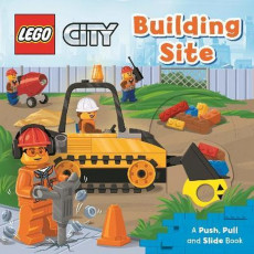LEGO City: Building Site - A Push, Pull and Slide Book (2021) (職業) (建築工人) (樂高積木)