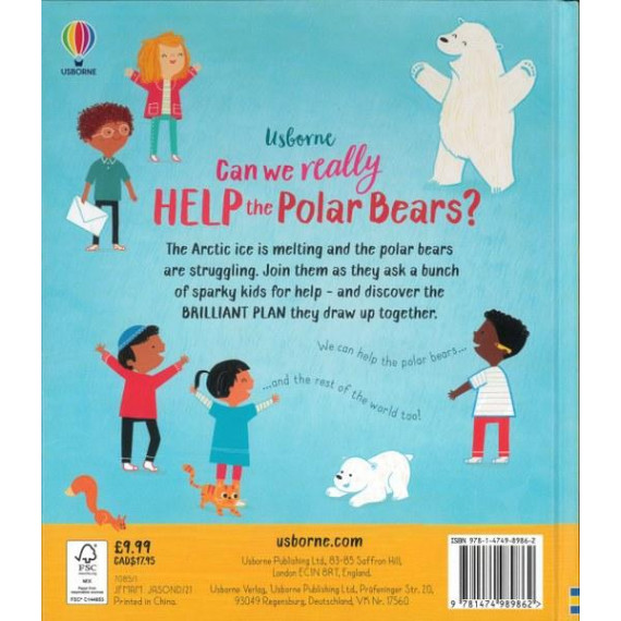 Usborne: Can We Really Help the Polar Bears? (環保) (氣候問題) (北極熊) (2021)