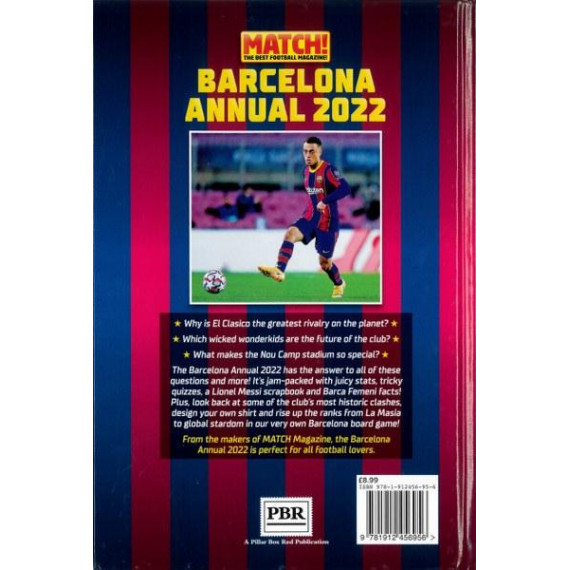 Match! Barcelona Annual 2022 (巴塞隆拿) (足球明星)