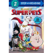 DC League of Super-Pets (Step Into Reading® Level 2)(DC heroes)(附送貼紙)(美國印刷)(2022)