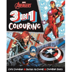 Marvel Avengers: 3 In 1 Colouring