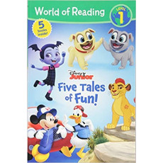 Disney Junior: Five Tales of Fun! (World of Reading Level 1)