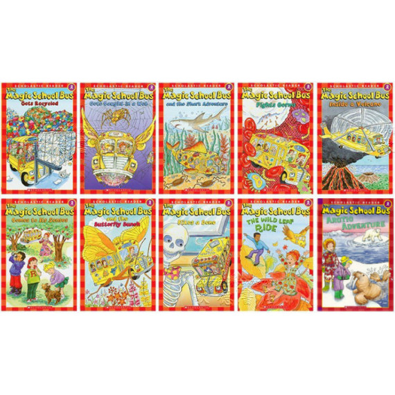 The Magic School Bus Science Readers Box 1 (10 Books)